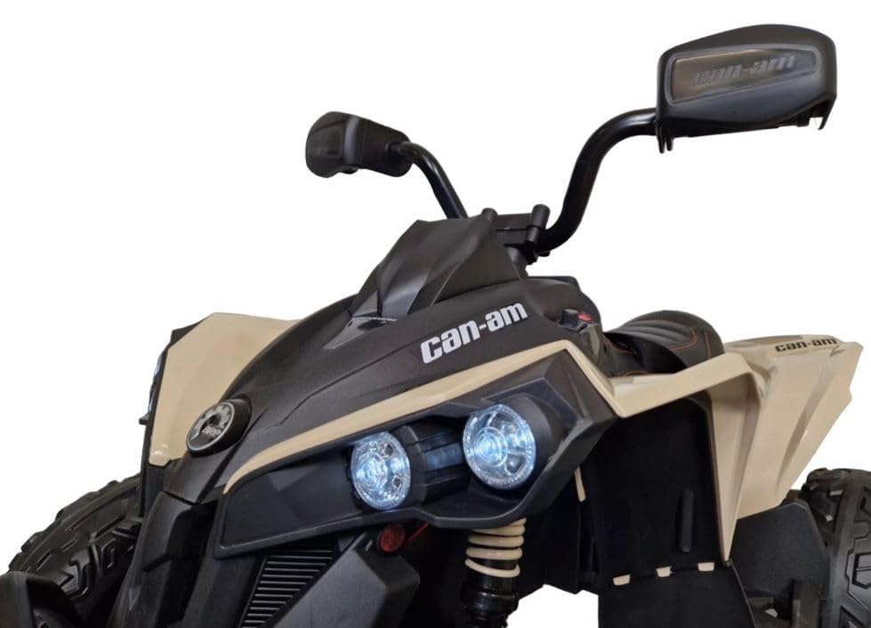 Quad Can-Am Renegade 24 Volts électrique enfant rouge, quad électrique enfant 24 Volts 7 Ah, 4 moteurs Quad Can-Am Renegade 24 Volts électrique enfant rouge, quad électrique enfant 24 Volts 7 Ah, 4 moteurs