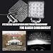Kraumi 4 X 48W Faro Trabajo LED Focos de Coche 12V 24V...