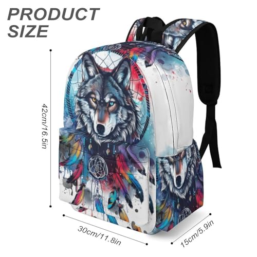 Sac à dos maternelle loup résistant pour stopper le mal de dos - 3