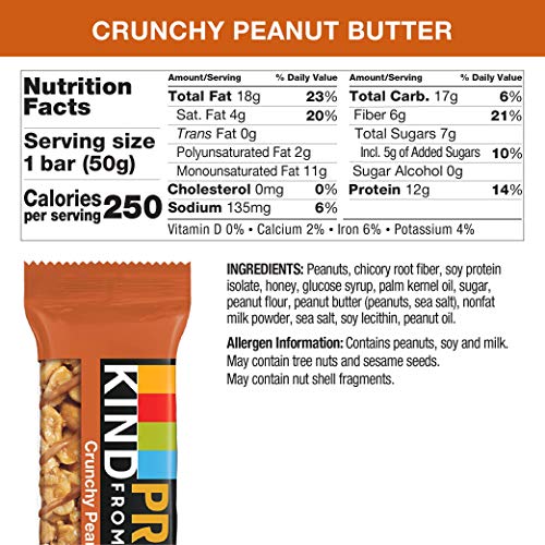 KIND Protein Bars, Crunchy Peanut Butter - Image 2