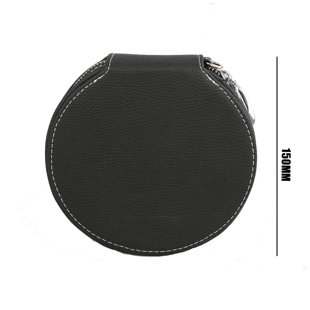 Asudaro Porta CD Portatile, Borsa Porta CD per Auto di Grande Capacità Visiera Parasole per Auto CD Tasca per DVD Custodia per CD/DVD Portatile in Pelle Pu per Viaggi in Auto Da Casa