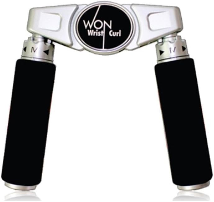WON Wrist Curl Grip Strengthener Arms Breasts Triceps Power Portable Fitness Strength Exercise Device