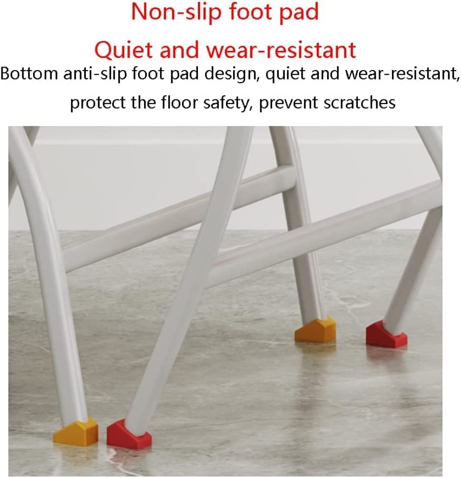 Chaise de formation de réunion en plastique avec plateau écritoire