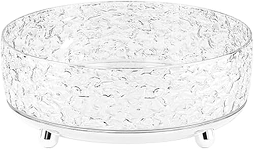 Organizador de maquillaje giratorio de 360 para perfume, Lazy Susan, organizador de cosméticos para tocador, almacenamiento giratorio de cuidado de