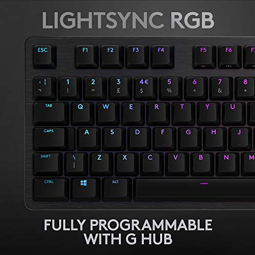 Logitech G512 mechanische Gaming-Tastatur – Ansicht 3