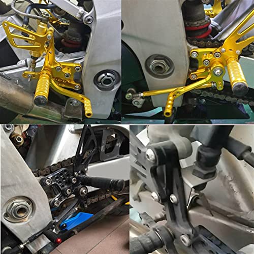 Commandes reculées GSXR 750 600 aluminium repose-pieds réglables 1997-2005