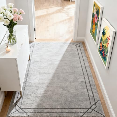 Image of CANFRAVAS 8x10 Solid Wood Canvas Floater Frame, Wood Floating Frames, Floater Frame for 0.6 inch-0.8 inch Deep Canvas Paintings (8 inchx10 inch, Creme White)