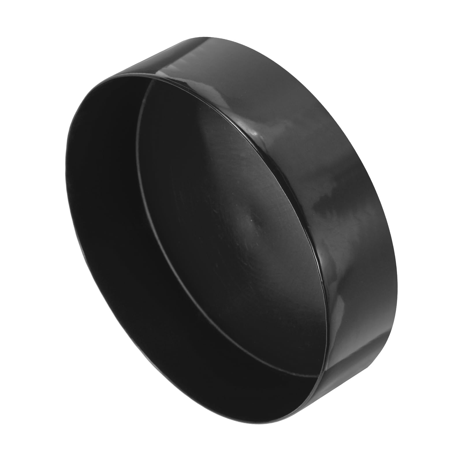 QUARKZMAN 4 gumowe zaślepki 200 mm ID x 80 mm wys. PVC nakładki ochronne nakładki ochronne na nogi krzeseł, nogi stołu, meble, śruby, pręty metalowe, rury, słupki ogrodzeniowe, czarne, 4 sztuki