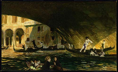 9 œuvres murales célèbres tableau Venise Sargent contre les murs vides