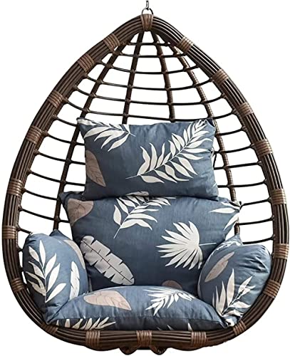 Coussin de remplacement pour chaise suspendue : solution confort lavable contre l'assise rigide