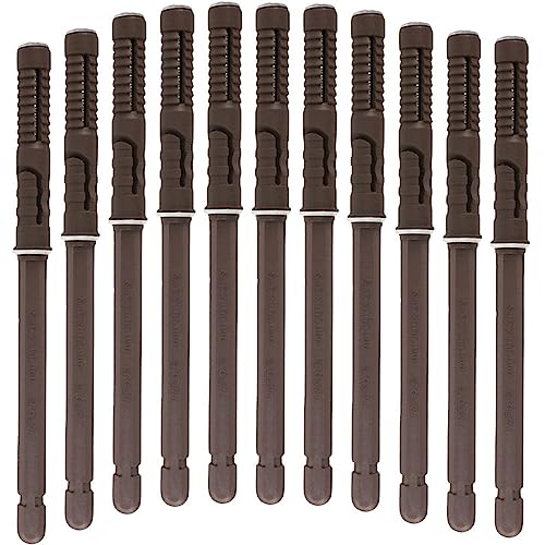 MIVIDE 20Pack Invisible Floating Shelf Bracket, Ø12 x 120mm Hidden Shelf Support, Concealed Floating Shelf Fixings Bolts Heavy Duty for Wall Shelves