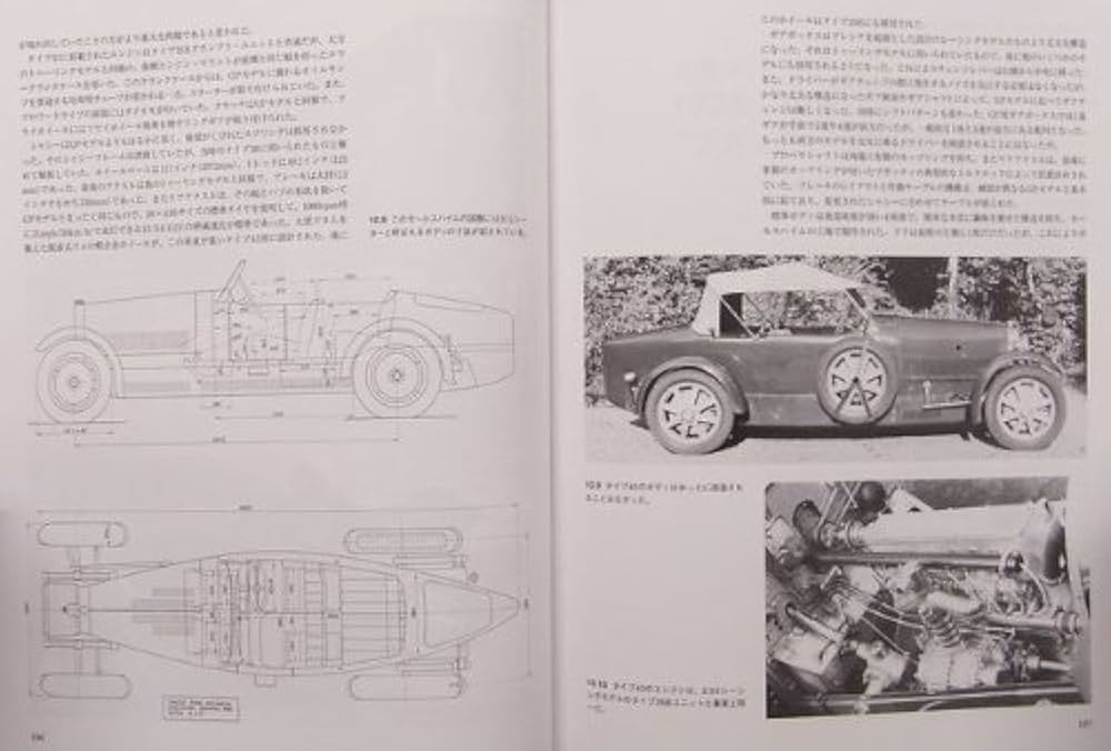 グランプリ・ブガッティ　二玄社　外箱付き グランプリブガッティ (CG BOOKS) | H.G. コンウェイ, Conway