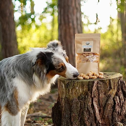 Bellfor Gefriergetrocknete Freeze-Snacks für Hunde 250 g gut bekömmlich kohlenhydratarm und Ohne künstliche Zusatzstoffe