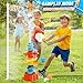 Skirfy Water Sprinkler for Kids,3 in 1 Water Toys for Boys Girls,Catch Ball Game,Outdoor Play Summer Pool Party,Outside Toys,Lawn Backyard,Garden Game Toy for Kids Ages 3 4 5 6 7 8