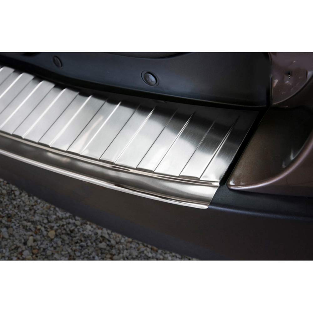 Avisa Protezione paraurti Posteriore in Acciaio Inox Compatibile con Renault Scenic III 2009-2015 'Ribs'