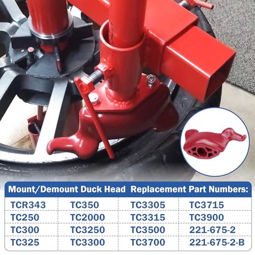Image of 5 Pack Replacement for Hunter Tire Machine Duck Head /Duck Bill TCR343 221-675-2-B TC250 TC300 TC325 TC350 TC2000 TC3250 TC 3305 TC 3300 TC 3315 TC 3500 TC 3715 Changers Mount /Demount Duckhead Kit