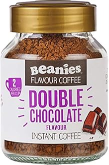 Beanies Double Chocolate Flavour Instant Coffee 50g, 6 Pack