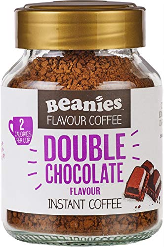 Beanies Double Chocolate Flavour Instant Coffee 50g, 6 Pack