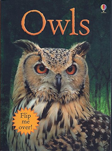 Owls / Wolves "Flip Me Over" Scholastic Book 0545688264 Book Cover