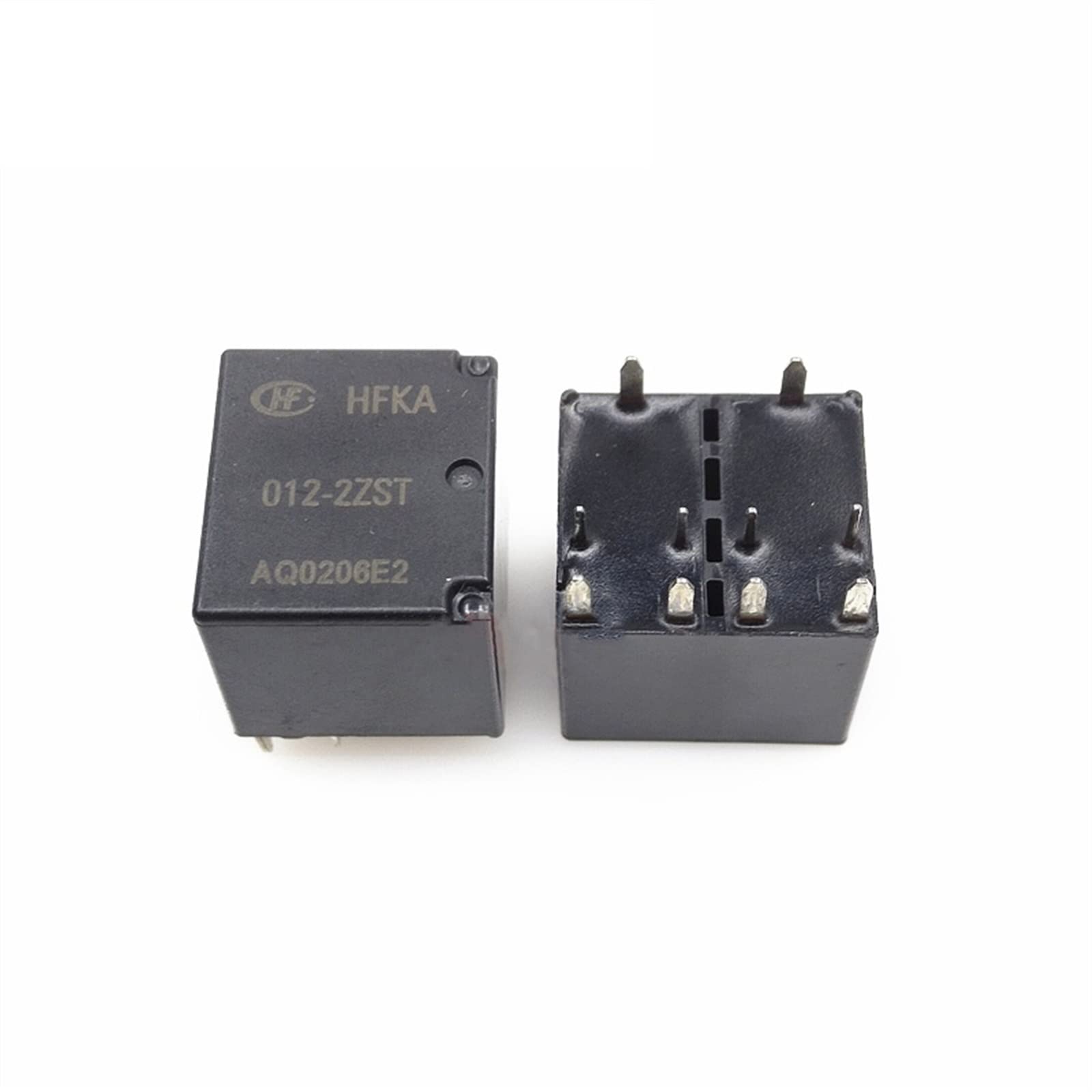Relais de voiture HFKA-T 012-2ZSPT robuste boîtier 12VDC 25A haute fiabilité