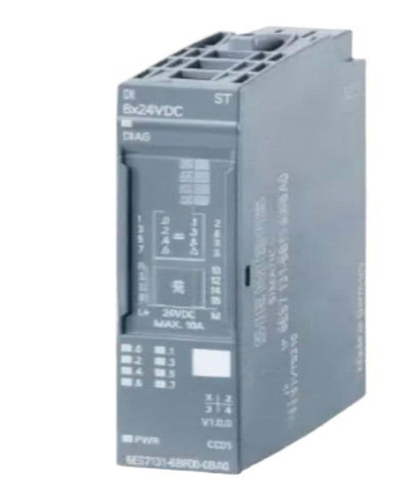 Module de contrôleur programmable 6ES7131-6BF01-0BA0 de type entrée numérique pour armoire