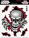 Lethal Threat 1172899 Sticker Adesivi per Auto, Moto, Caschi, Veicoli, Surf, Tavole da Skate, 15 x 20 cm