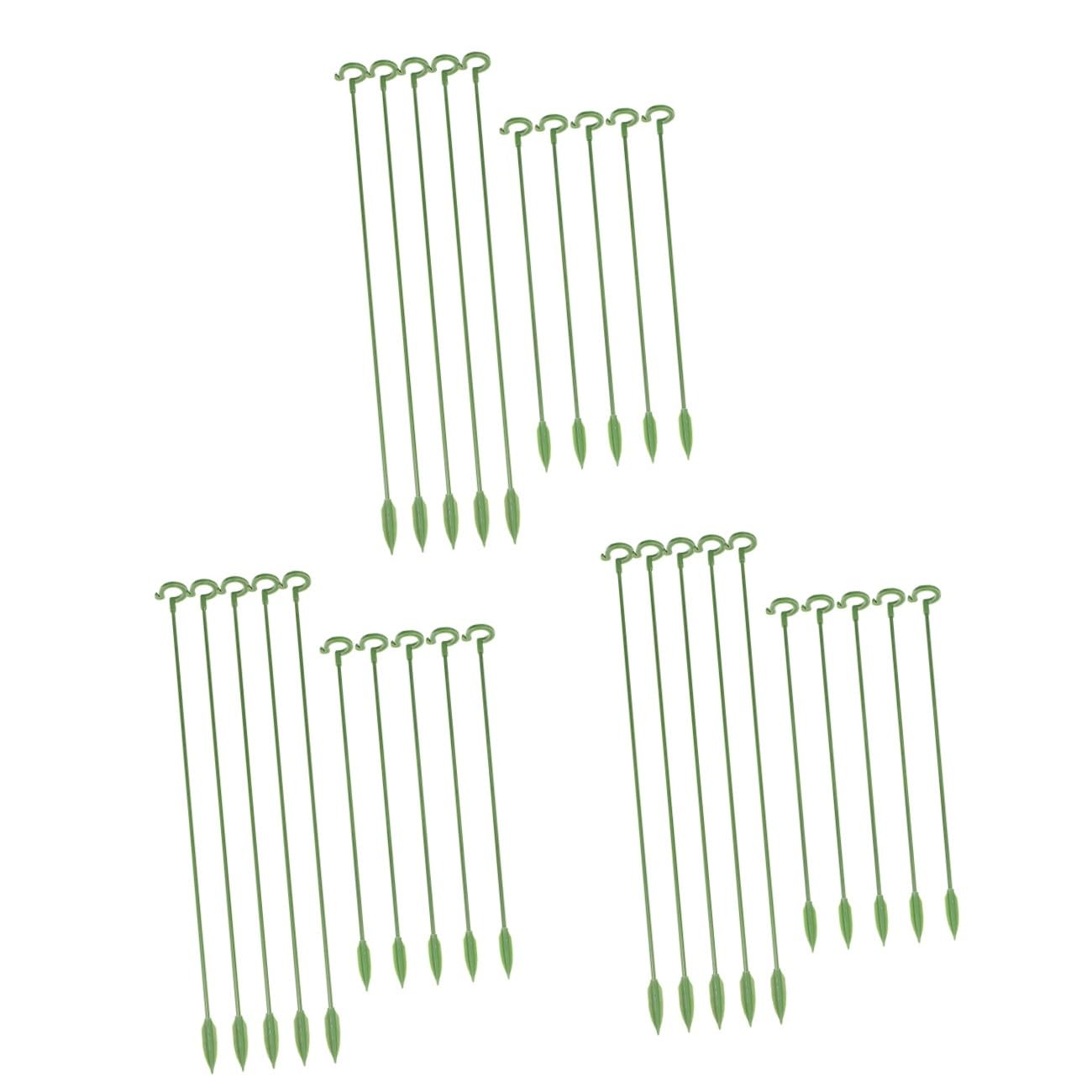 BESPORTBLE 60pièces Supports De Plantes Lot de Tuteurs pour Plantes Pot Piquets Résistant Aux Intempéries pour Fleurs Et Succulentes pour Bonsai
