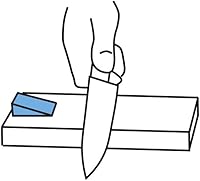 Vista 4 de AGM Angle Wedges for Sharpening Knives 10 to 20 degrees, Blue