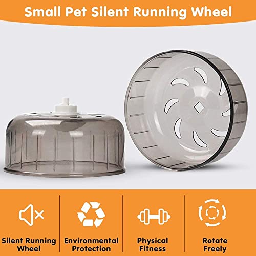 Silent Hamster Exercise Wheels Hamster Toys Hamster Wheels 5.2 inches Hamster Ball Small Pet Running Toy Ball Gerbils… - Image 7