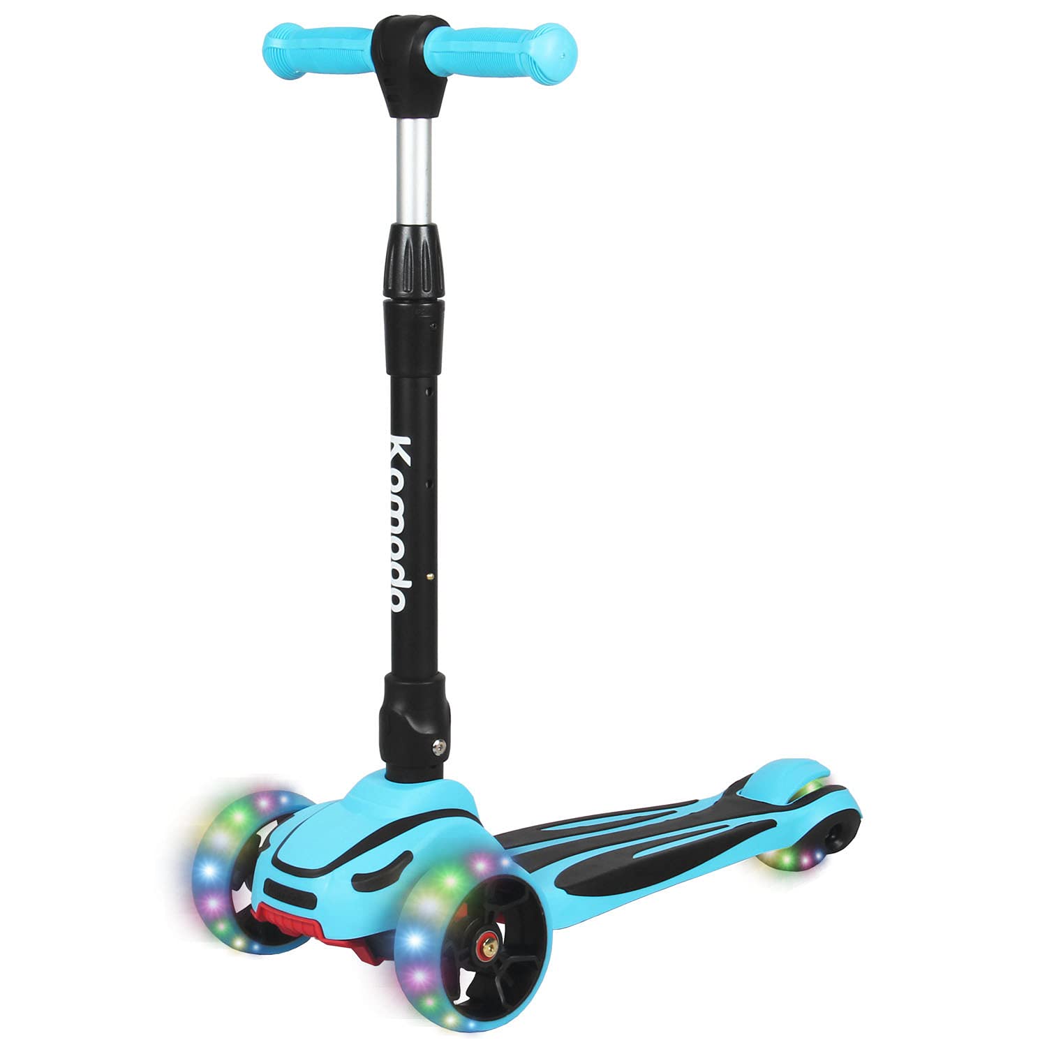 Buy Komodo 3 Wheel Kids Scooter with Light up Wheels Height Adjustable