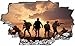 Produktbild DesFoli Soldat Soldier Armee Army Militär 3D Look Wandtattoo 70 x 115 cm Wand Durchbruch Wandbild Sticker Aufkleber C212