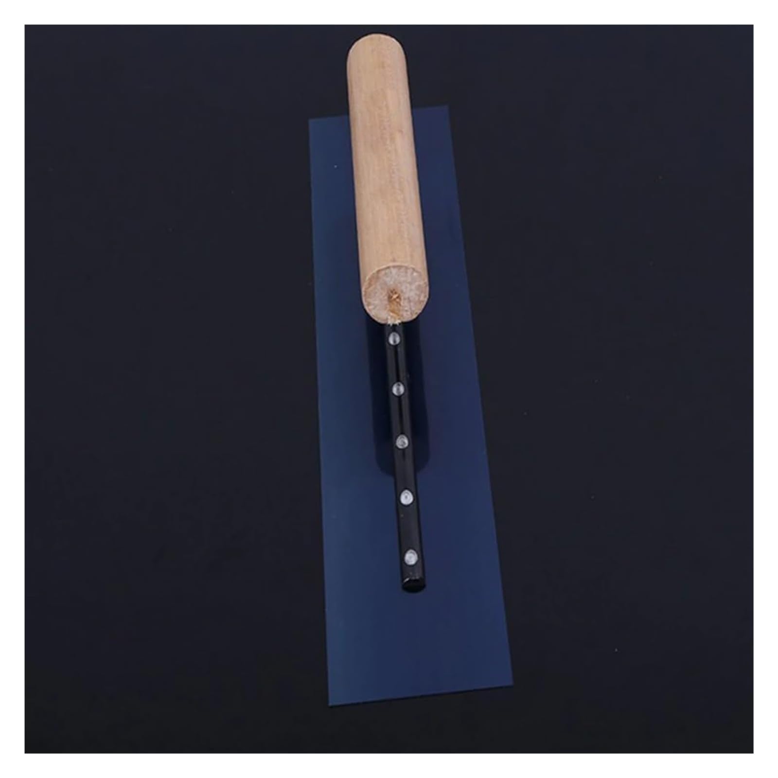 Spatola per cemento, Finitura in acciaio al carbonio for muratura, manico in legno leggero, utensile manuale for intonacatura for cartongesso | 30cm