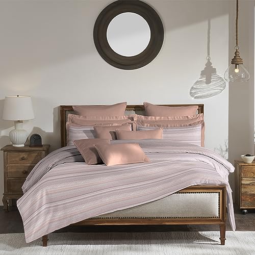 Image of myTrident Shades of Comfort King Bedsheet Sets,180 TC, 100% Cotton bedsheet for Double Bed, Stella
