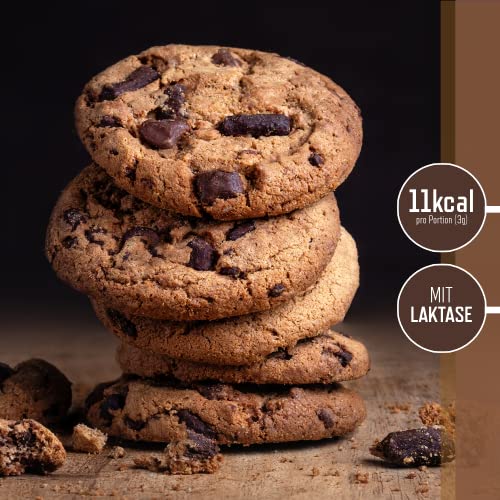 Flasty Geschmackspulver (Choco & Cookie Explosion) 1 x 250g Kalorienarmes Flavour Pulver mit Nur ca. 9 kcal pro Portion bringt es Leben in deinen Quark, Joghurt und vielem mehr.