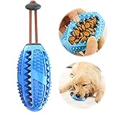 DAS IDEALE HUNDESPIELZEUG : Ob klein, mittel oder groß. Der ist für sämtliche Hundegrößen geeignet - auch für Welpen. In den Zacken lassen sich einwandfrei Leckerlis verstauen. Dank hochwertiger Verarbeitung und reißfestem Naturgummi steht vielen Aktivitäten nichts im Wege. Ob als Wurfball, Snackball, Zahnpflegeball / Dentalball, Lernspielzeug, Treibball, Spielball, Futterball oder Intelligenzspiel. Dieser Ball ist das ideale Spielzeug dafür.