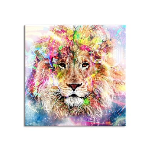 す*ず様 「 幸福のライオン 」｜絵画 原画 抽象画 絵 動物画 ドローイング す*ず様 「 幸福のライオン 」｜絵画 原画 抽象画 絵 動物画