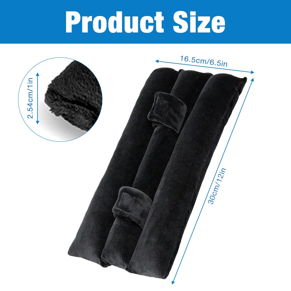 Cuscino per cintura di sicurezza per mastectomia post-chirurgia, cuscino di supporto per recupero cardiochirurgico, morbido rivestimento per cintura di sicurezza auto, protezione per cintura