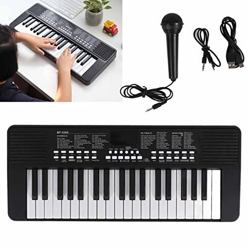 banapo Clavier électronique portable, claviers de piano à 37 touches, contrôle du volume du son surround stéréo pour l… - Les Beatles, Paul McCartney, John Lennon, RIngo Starr, George Harrison banapo Clavier électronique portable, claviers de piano à 37 touches, contrôle du volume du son surround stéréo pour l… – Image 8