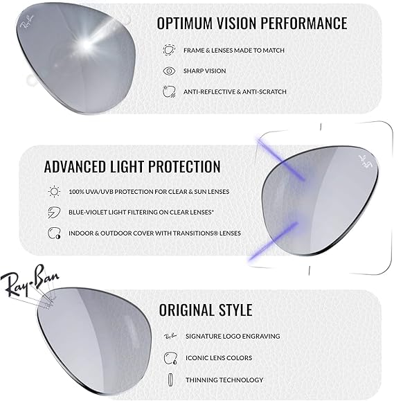 Image of Ray-Ban RB3548N HEXAGONAL FLAT LENSES Square-Round Shape Sunglasses for Men & Women with Official Eyewear Kit