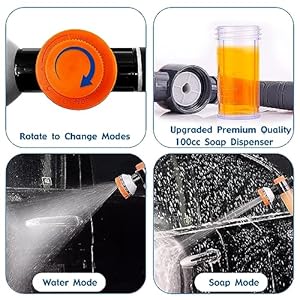 Dog Shower Attachment Water Hose Nozzle Sprayer Set with Metal 3way Shower Diverter  66 Ft Long Hose for Bathroom Shower Arm Easy Indoor Outdoor Pet Pup Dog Washer Hose Attachment  Cucciolini Doodles Dog shower attachment water hose nozzle sprayer set with metal 3 way shower diverter  6 6 ft long hose for bathroom shower arm easy indoor outdoor pet pup dog washer hose attachment   cucciolini doodles