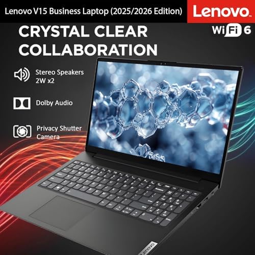 Lenovo 2026 New Generation Business and Student Laptop, Ryzen 3 7000-Series(Outperforms Intel i5-1235U), 16GB DDR5, 256GB PCIE, 15.6" FHD Display, Ultra Quiet Design, Long Battery Life, Windows 11 Pro — view 7