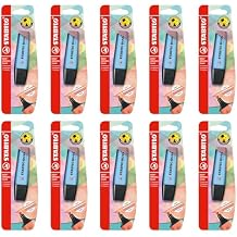 STABILO - Boss Original Pastel Highlighters - 10 x Single Pens - Heavenly Blue