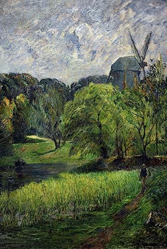 Tableau Paul Gauguin La Reine impression sur toile 60x90cm