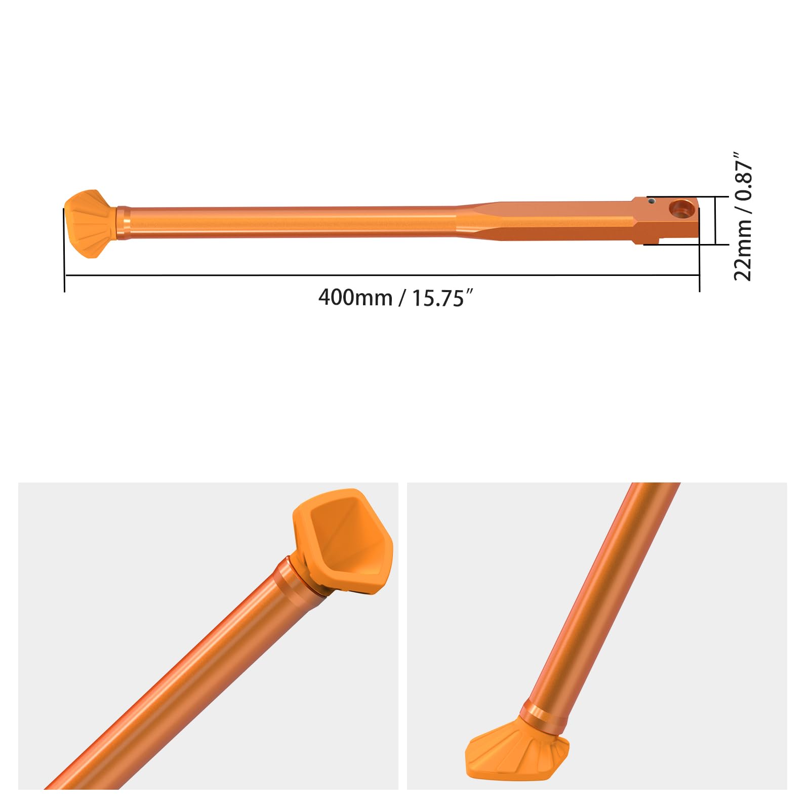 NICECNC Cavalletto laterale per moto con pezzo di ricambio 50303023000 compatibile con KTM EXC 125 150 200 250 300 400 450 525 1998-2007