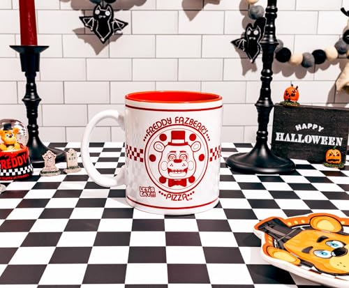 Taza de cerámica Five Nights At Freddy's 20oz Silver Buffalo miniatura 5