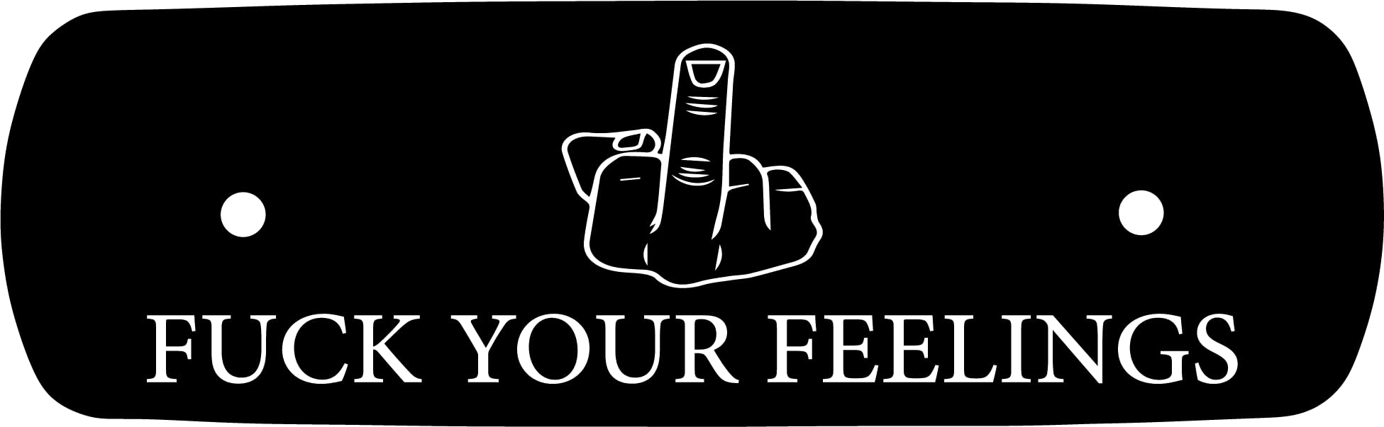 Amazon.com: Kustom Cycle Parts Fuck Your Feelings Air Cleaner