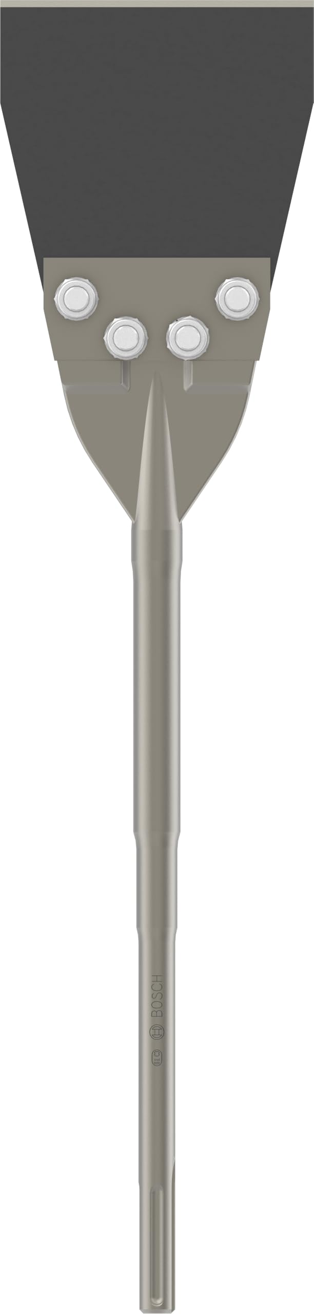 Bosch 1x PRO SDS max Floor Scraper (pour Carrelage, Carrelage, Ø mm, Professional Accessoire Marteau burineur, Brise-béton)