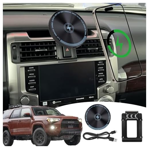Wincar 15W Magnetic Wireless Charger Mount