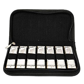 HH 2223 CASCHA BLUES Harmonica Set avec Sac Diatonique 7 Tonalités C – D – E – F – G – A – BB - Les Beatles, Paul McCartney, John Lennon, RIngo Starr, George Harrison HH 2223 CASCHA BLUES Harmonica Set avec Sac Diatonique 7 Tonalités C - D - E - F - G - A - BB – Image 6