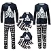 Mutter Schlafanzug Weihnachten Familie Paare Weihnachtspyjama Familie Set Fun-Nachtwäsche Herren Damen Jungen Mädchen Rundhals Nachthemd Hausanzug Outfit Weihnachtsanzug Home Kleidung Pyjamas Winter